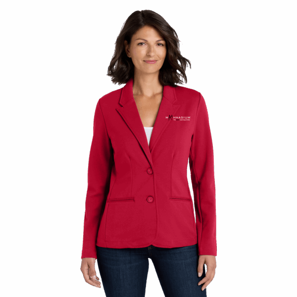 Ladies Knit Blazer