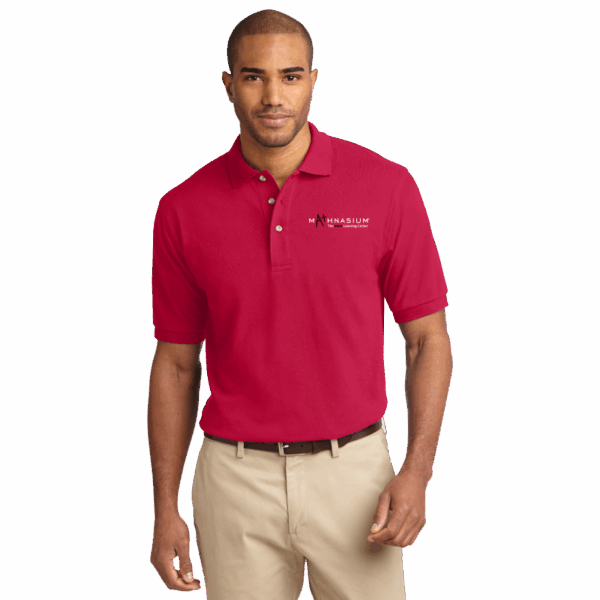 Port Authority® Heavyweight Cotton Pique Polo