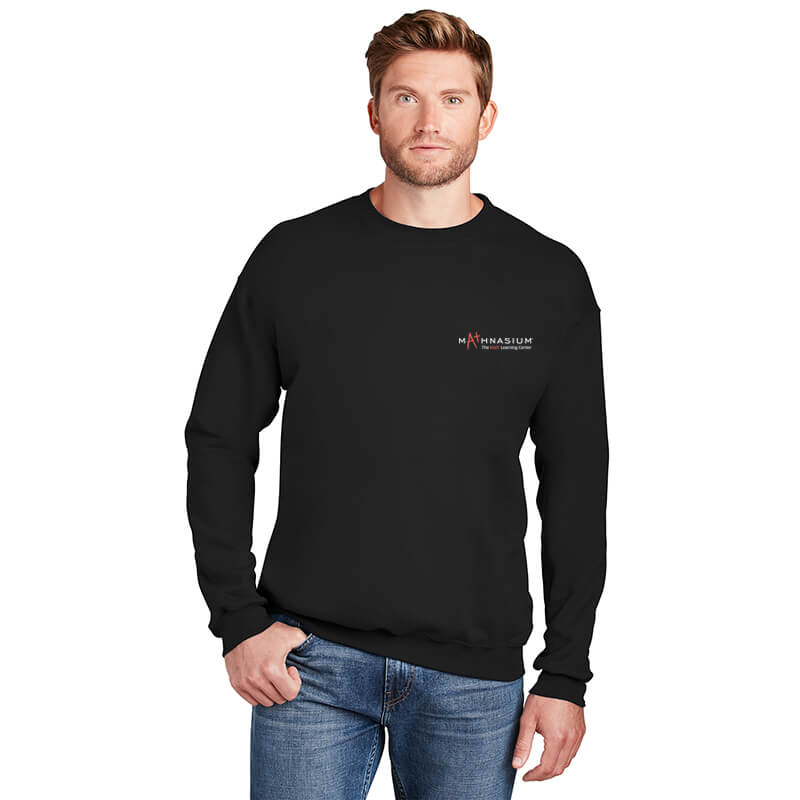 Hanes Ultimate Cotton Crewneck Sweatshirt 1 Hanes Ultimate Cotton Crewneck Sweatshirt