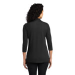Port Authority Ladies Silk Touch™ 3/4-Sleeve Polo