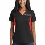 Sport-Tek® Ladies Side Blocked Micropique Sport-Wick® Polo