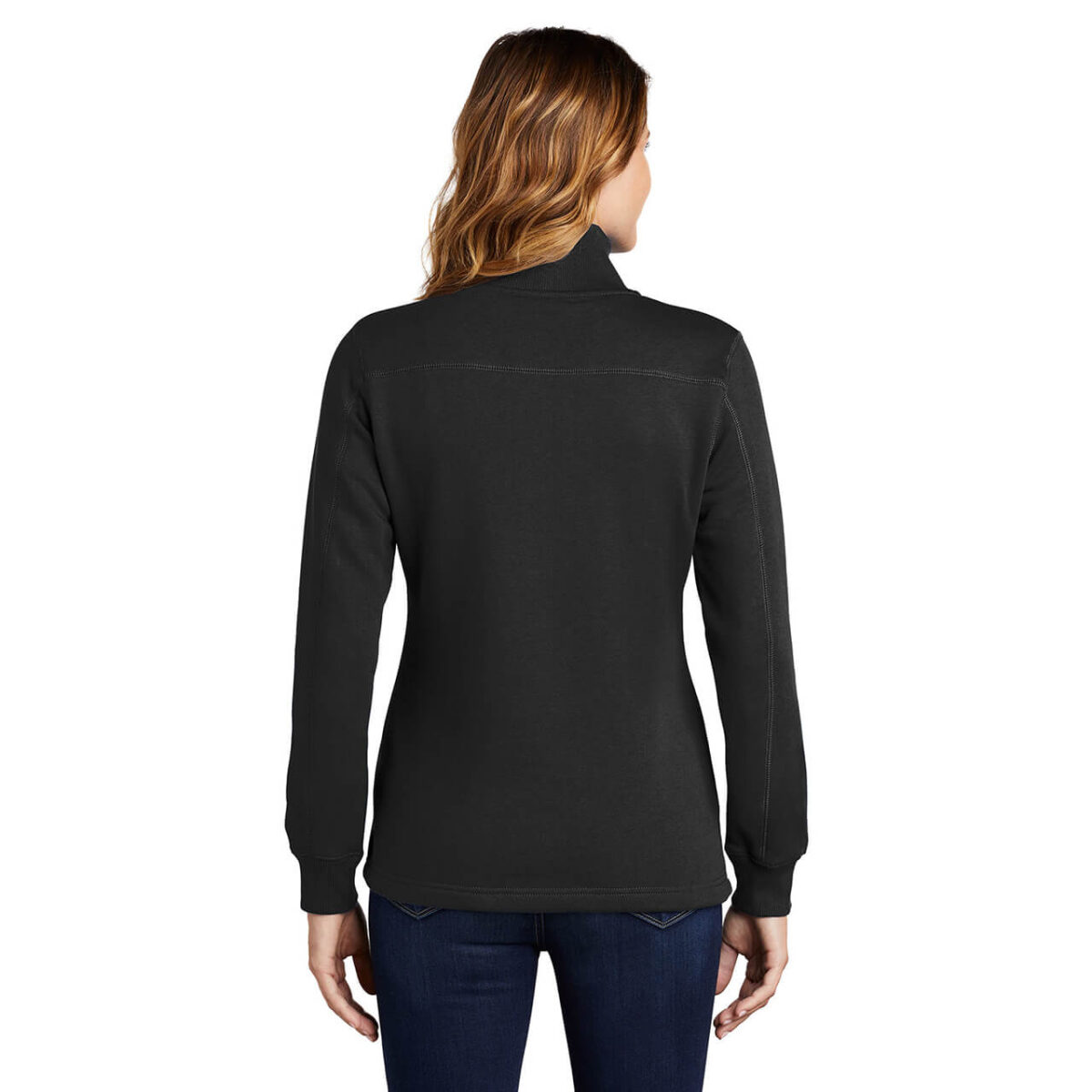 Ladies 1/4-Zip Sweatshirt