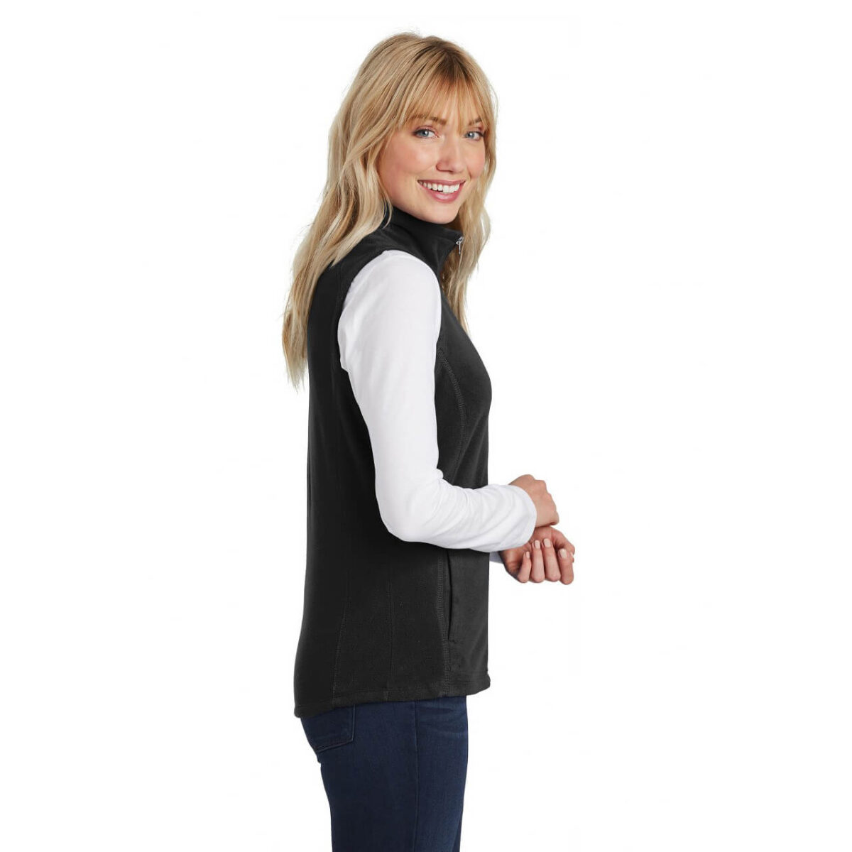 Port Authority® Ladies Microfleece Vest