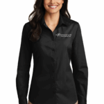 Port Authority® Ladies Long Sleeve Carefree Poplin Shirt