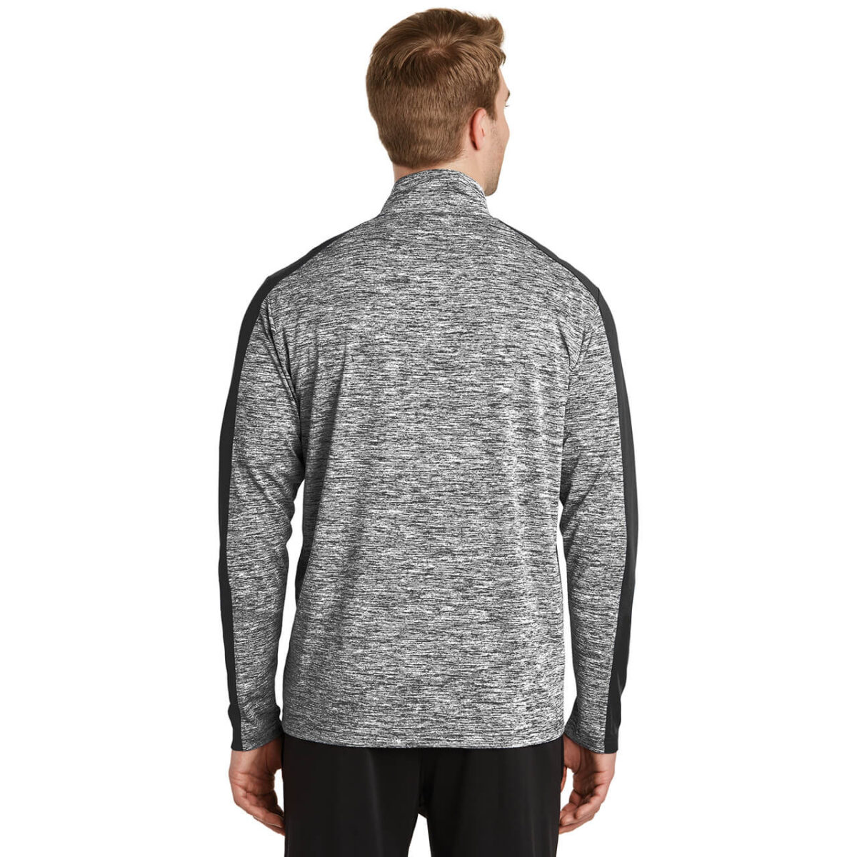 Sport-Tek® PosiCharge® Electric Heather Colorblock 1/4-Zip Pullover