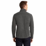 Port Authority® Heather Microfleece Full-Zip Jacket
