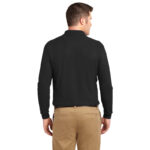 Mens Silk Touch Long Sleeve Polo