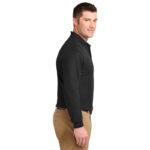 Mens Silk Touch Long Sleeve Polo
