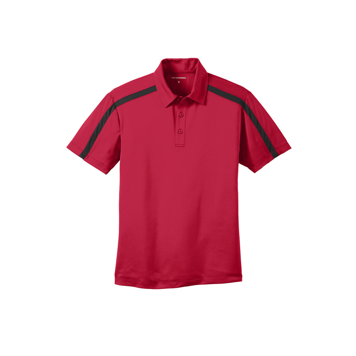 Mens Silk Touch Performance Colorblock Stripe Polo