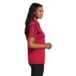 Ladies Silk Touch Performance Colorblock Stripe Polo