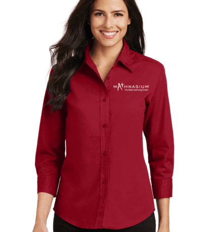 Port Authority® Ladies 3/4-Sleeve Easy Care Shirt