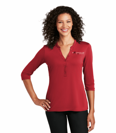 Port Authority ® Ladies UV Choice Pique Henley