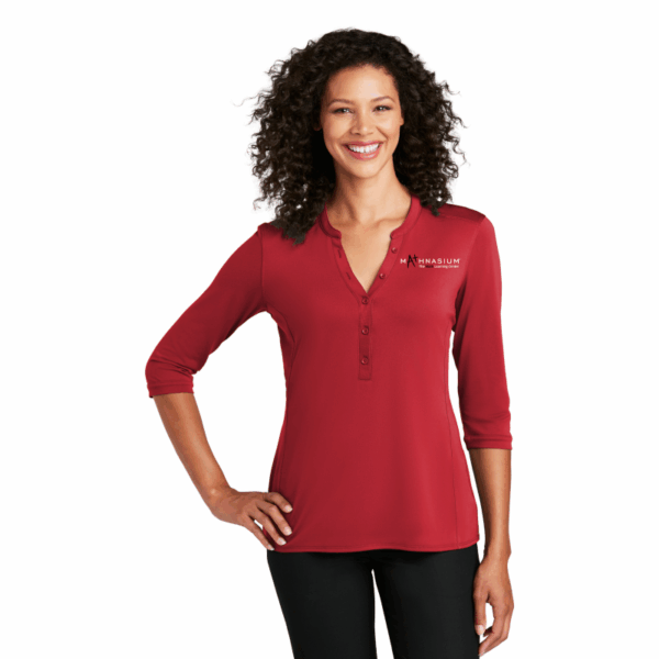 Port Authority ® Ladies UV Choice Pique Henley
