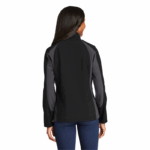 Sport-Tek® Ladies Colorblock Soft Shell Jacket