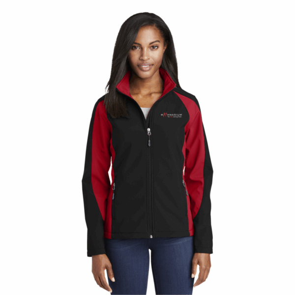 Sport-Tek® Ladies Colorblock Soft Shell Jacket