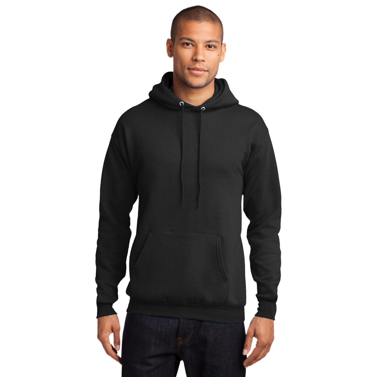 Mens Core Fleece Pullover Hooded Sweatshirt