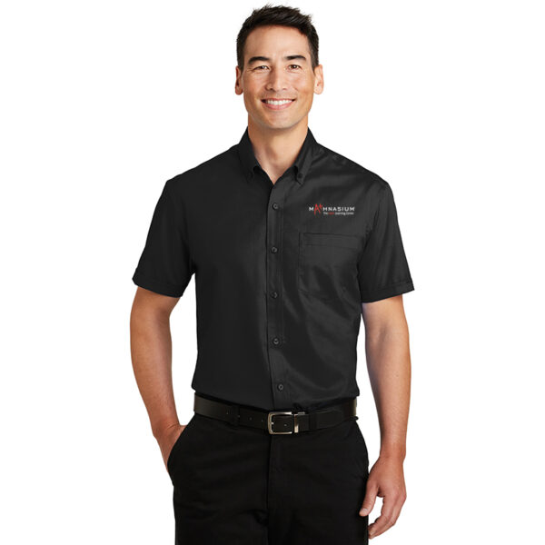 Mens Short Sleeve Twill Shirt