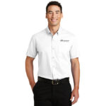 Mens Short Sleeve Twill Shirt