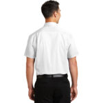 Mens Short Sleeve Twill Shirt