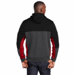 Sport-Tek® Tech Fleece Colorblock Full-Zip Hooded Jacket