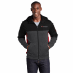 Sport-Tek® Tech Fleece Colorblock Full-Zip Hooded Jacket