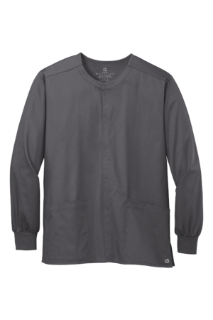 Unisex WorkFlex Snap-Front Scrub Jacket - Image 4