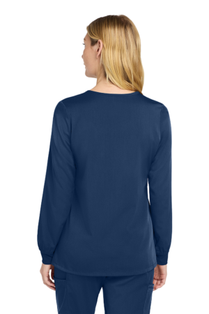Women’s Premiere Flex™ Full-Zip Scrub Jacket - Image 2