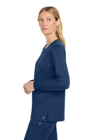 Women’s Premiere Flex™ Full-Zip Scrub Jacket - Image 3