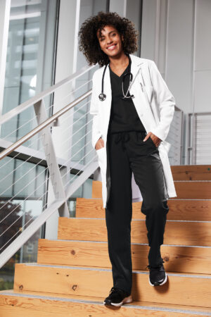 Women’s Long Lab Coat - Image 6