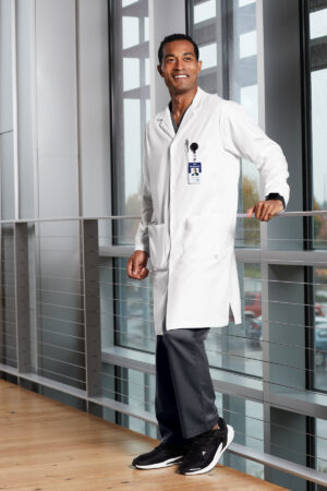Men's Long Lab Coat - Image 6