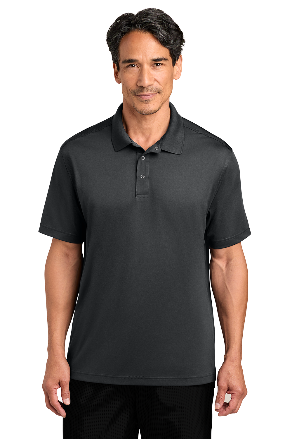 CS454_Echo Steel_Model_Front CornerStone® Workwear Pro Gripper Polo - Image 1