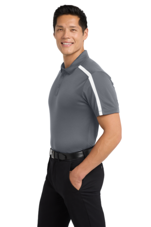 Silk Touch™ Performance Colorblock Stripe Polo - Image 3