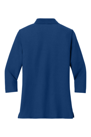 Women's Silk Touch™ 3/4-Sleeve Polo - Image 5